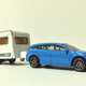 Not wanting to be left out, the younger Volvo wants in on some caravan action too!